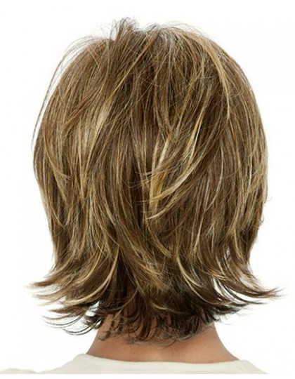 Good Looking Attractive Capless Wavy Flexibility Wig