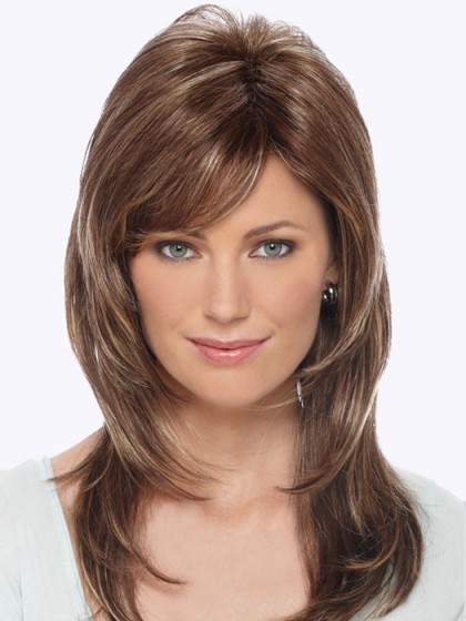 Attractive Capless Wavy Durable Wig