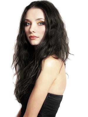 Wavy Attractive Human Hair Full Lace Wig