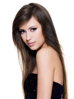 Stunning Lace Front Long Stylish Straight Wig