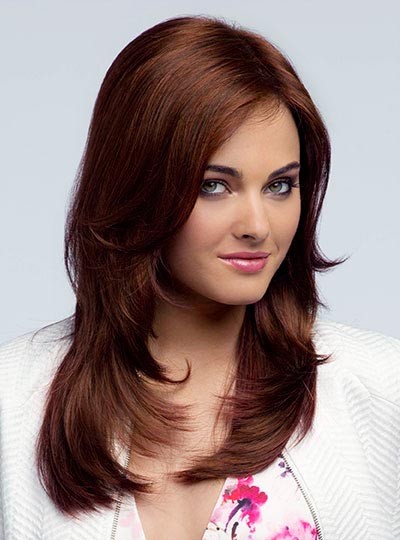 Full Lace Human Hair Fashionable Hairstyle Wig 