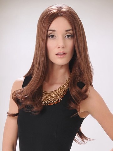 Durable Long Human Hair Lace Front Wig