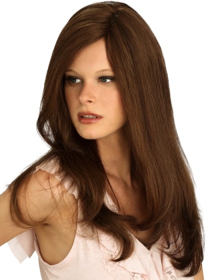 Natural Straight Human Hair Capless Wig