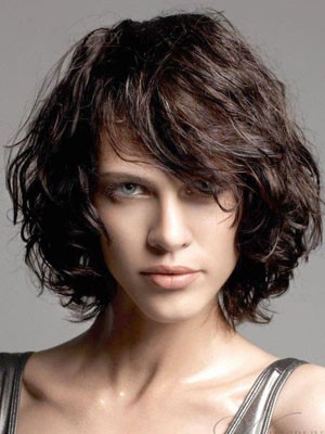 Wonderful Wavy Remy Human Hair Capless Wig