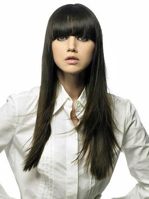 Nice-looking Long Straight Capless Human Hair Wig