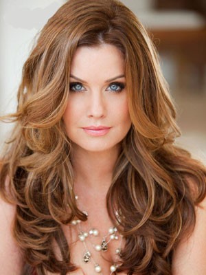 Impressive Long Lace Front Wavy Human Hair Wig