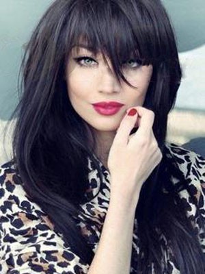 Elegant Straight Remy Human Hair Capless Wig