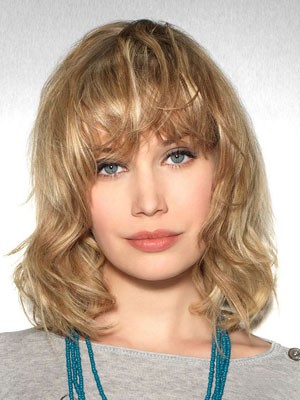 Gorgeous Remy Human Hair Wavy Lace Front Wig