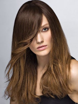 Popular Capless Long Human Hair Wig