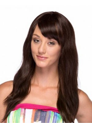 Popular Human Hair Straight Capless Wig