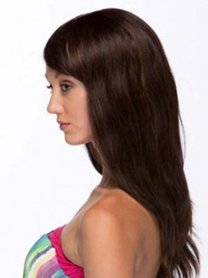 Popular Human Hair Straight Capless Wig