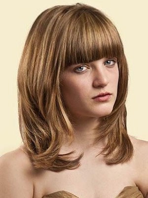 Pretty Human Hair Straight Capless Wig