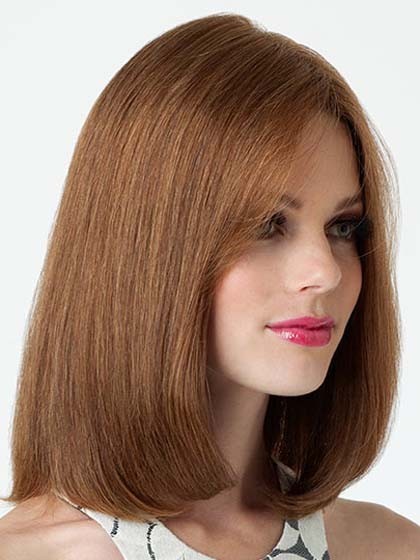 Fashion Shoulder Skimming Bob Human Hair Wig