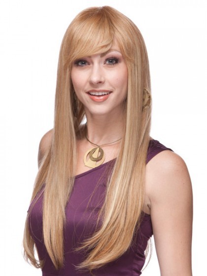 Extra Long Human Hair Full Lace Wig For Woman