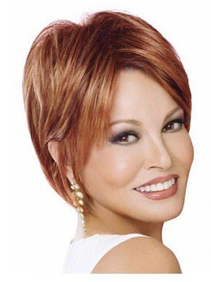 Charming Lace Front Short Straight Wig For Woman