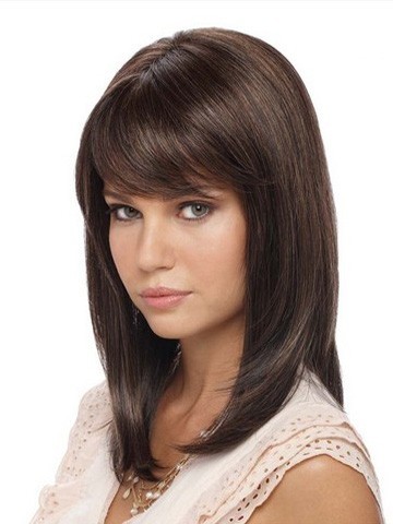 Dakota Shoulder Length Lace Front Wig For Woman