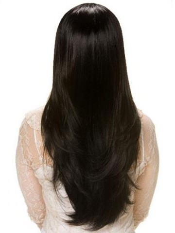 Remy Human Hair Straight Lace Front Wig For Woman