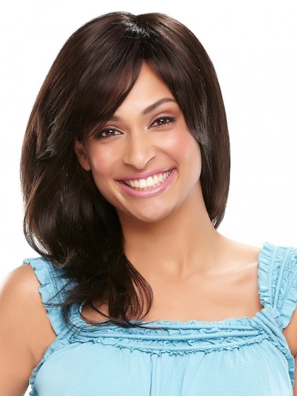 Fashionable Straight Lace Front Human Hair Wig