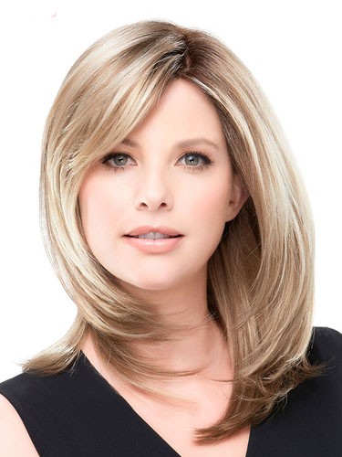 Modern Straight Lace Front Human Hair Wig