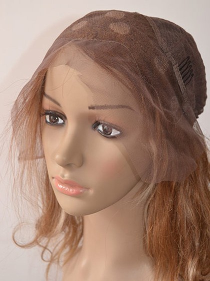 Remy Human Hair Side Swept Fringe Lace Wig For Woman