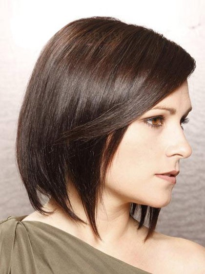 Bob Layered Hairstyle Lace Front Wig For Woman