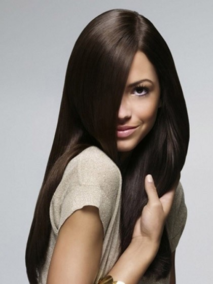 Full Lace Heat Friendly Synthetic Straight Wig For Woman