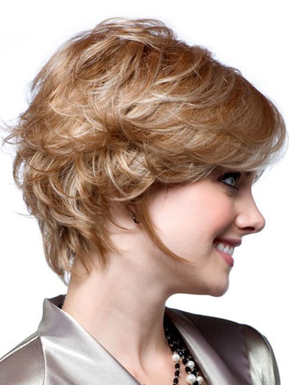 Charming Feathered Edges Lace Front with Mono Wig For Woman