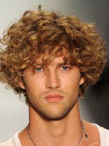 Short Wavy Human Hair Mens Wig