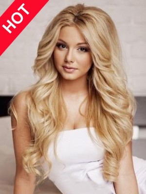 Long Wavy Fabulous Human Hair Wig