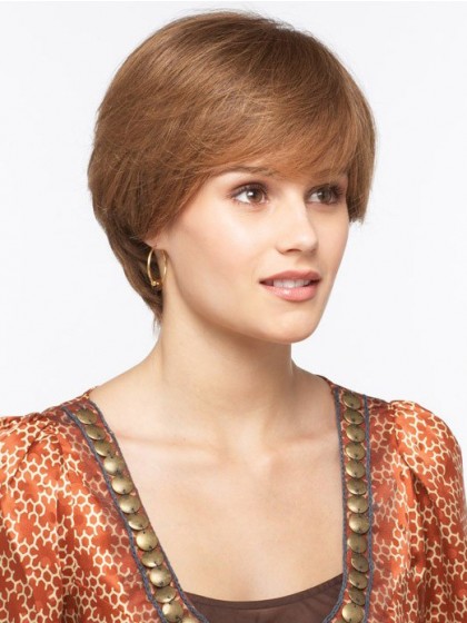 Flattering Capless Straight Synthetic Wig