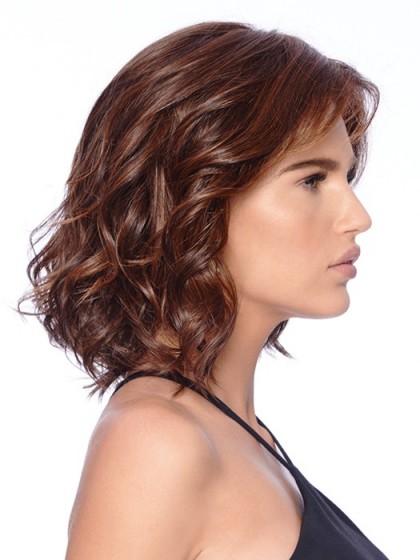 Affordable Lace Front Synthetic Wavy Wig