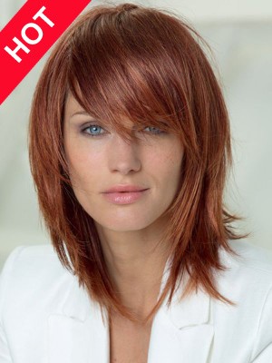 Popular Synthetic Lob Hairstyle Wig