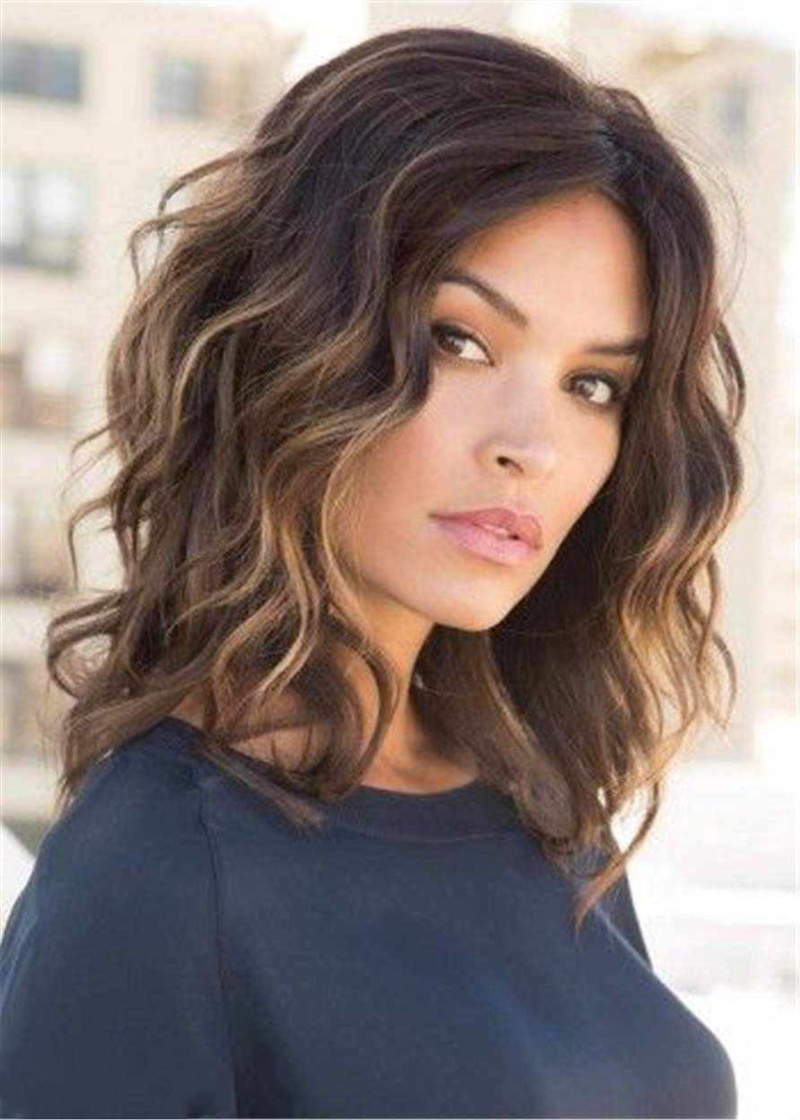 Admirable Synthetic Capless Wavy Wig