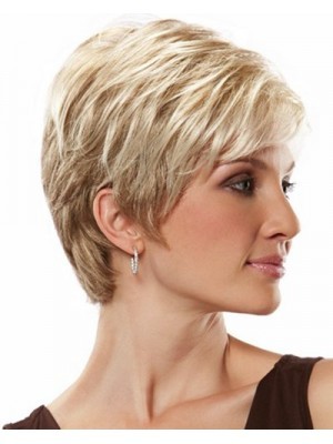 Chic Short Wavy Lace Front Synthetic wig