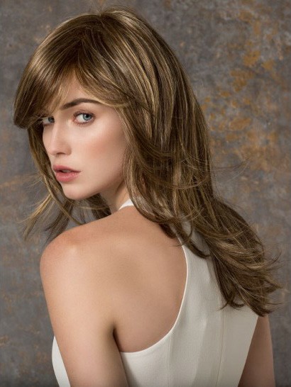 Chic Cheap Long Wavy Monofilament Blonde Wig