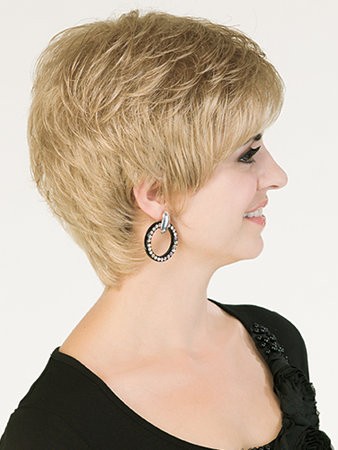 Short Straight Glamorous Lace Front Wig