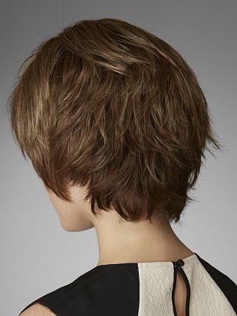 Cute Wavy Layered Short Length Synthetic Wig