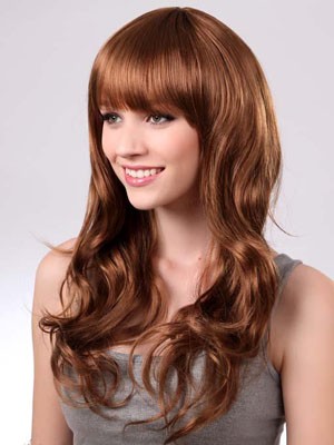 Affordable Wavy Long Capless Synthetic Wig