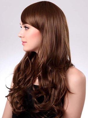 Polished Wavy Long Capless Synthetic Wig