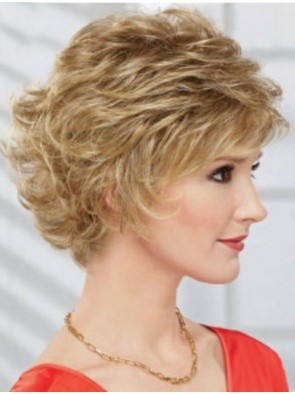 Classic Synthetic Capless Wavy Wig