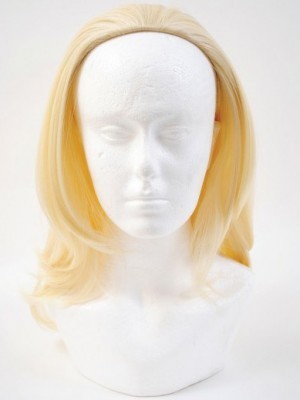 Long Luxury Synthetic Half Wig