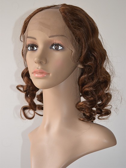 Shoulder Length Spiral Curls U Part Wig