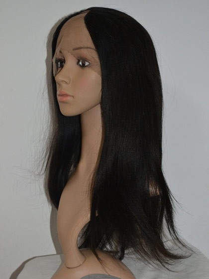 Natural Straight Remy Hair U Part Wig