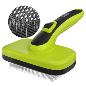 Cat Grooming Brush Self Cleaning Slicker Brushes for Dogs Cats Pet Grooming Brush Tool Gently Removes Loose Undercoat