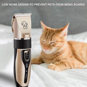 Professional Pet Grooming Clippers Kit Quiet Rechargeable and Cordless